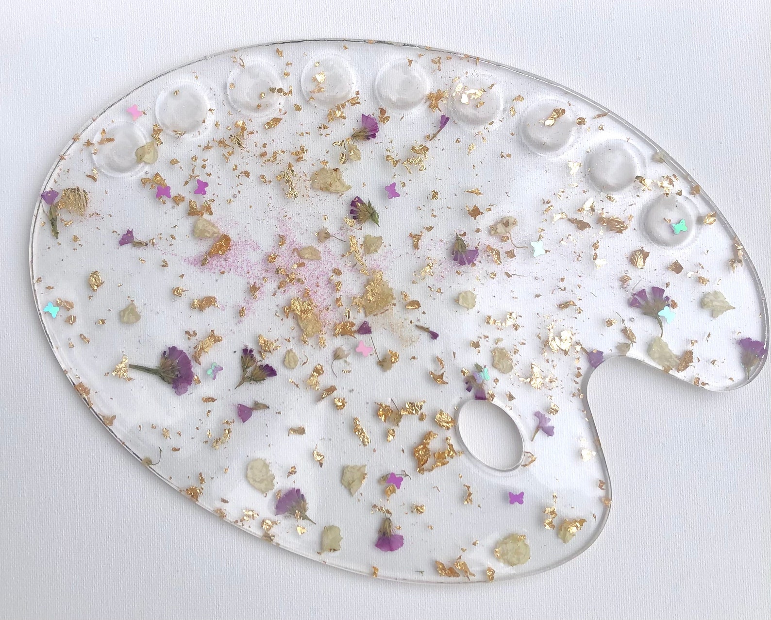 Personalized resin paint palette Etsy