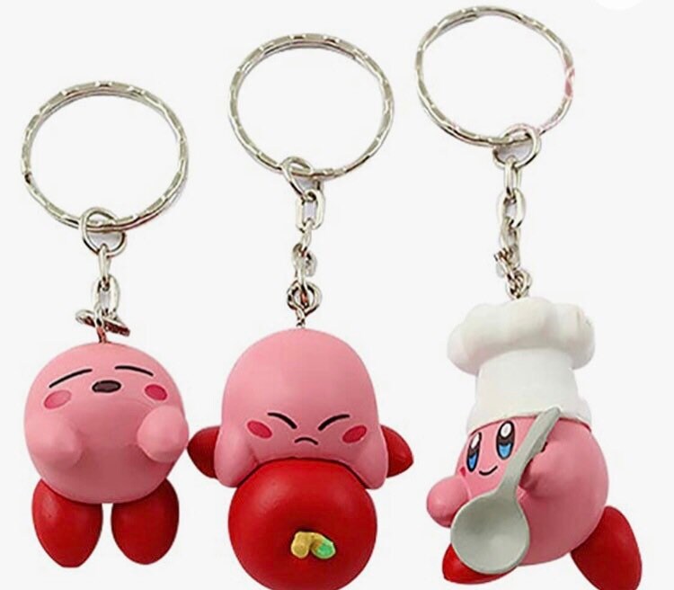 Kirby keychain set Etsy