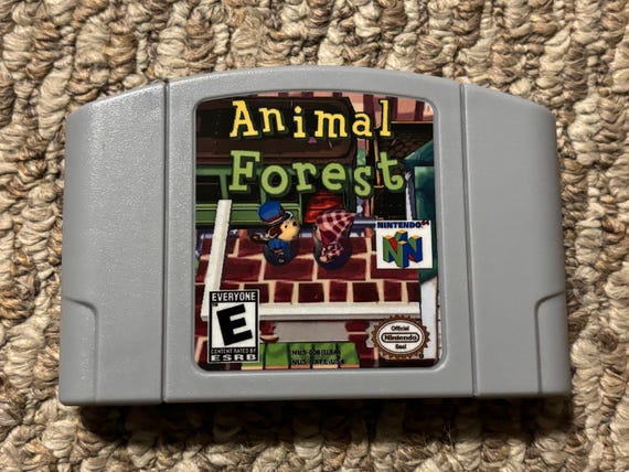 Animal Crossing Nintendo 64 Website Animal Crossing N64 Animal
