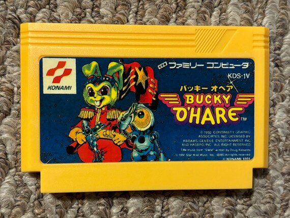 バッキー・オヘア 日本の任天堂ファミコン ビデオゲーム - Etsy 日本