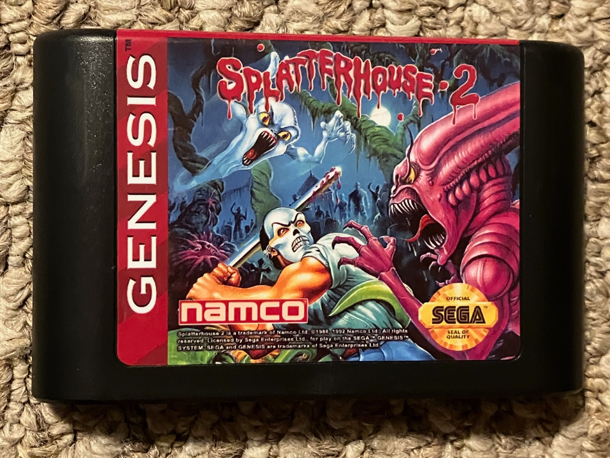 お得セット Splatterhouse 2 Sega Genesis Video Game - Etsy Nintendo Switch