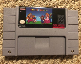 Excitebike BS Super Nintendo SNES Video Game