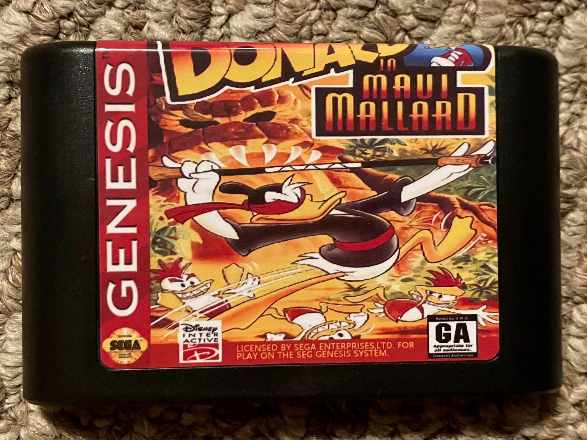 Donald In Maui Mallard【中古・PAL版・MD欧州版】 / kinjoinfo