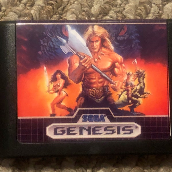 Golden Axe Sega Genesis Video Game