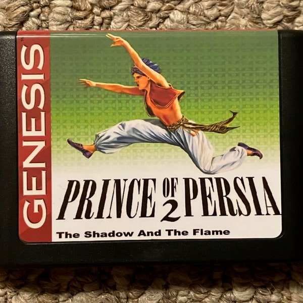 Prince of Persia 2 Sega Genesis Video Game