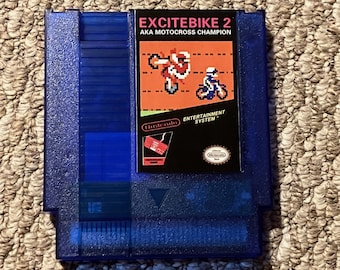 Excitebike 2 Nintendo NES 8 Bit Video Game