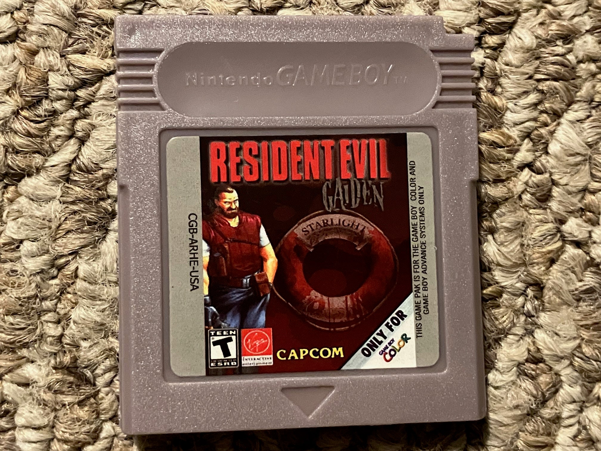 Resident Evil Gaiden Nintendo Game Boy Color Video Game - Etsy