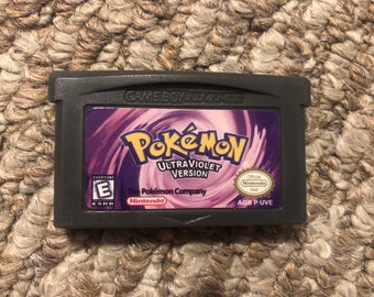 ポケモンGBA　ウルトラバイオレット Pokemon Ultra Violet Version (Gameboy Advance - GBA) Custom