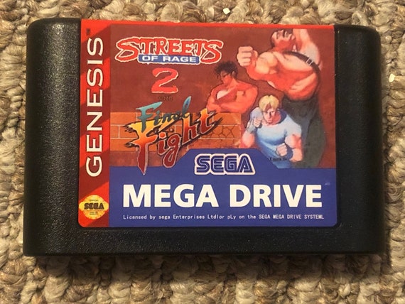 Streets of rage 2 2025 sega genesis