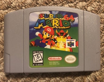 Super Mario 64 Nintendo 64 N64 Video Game