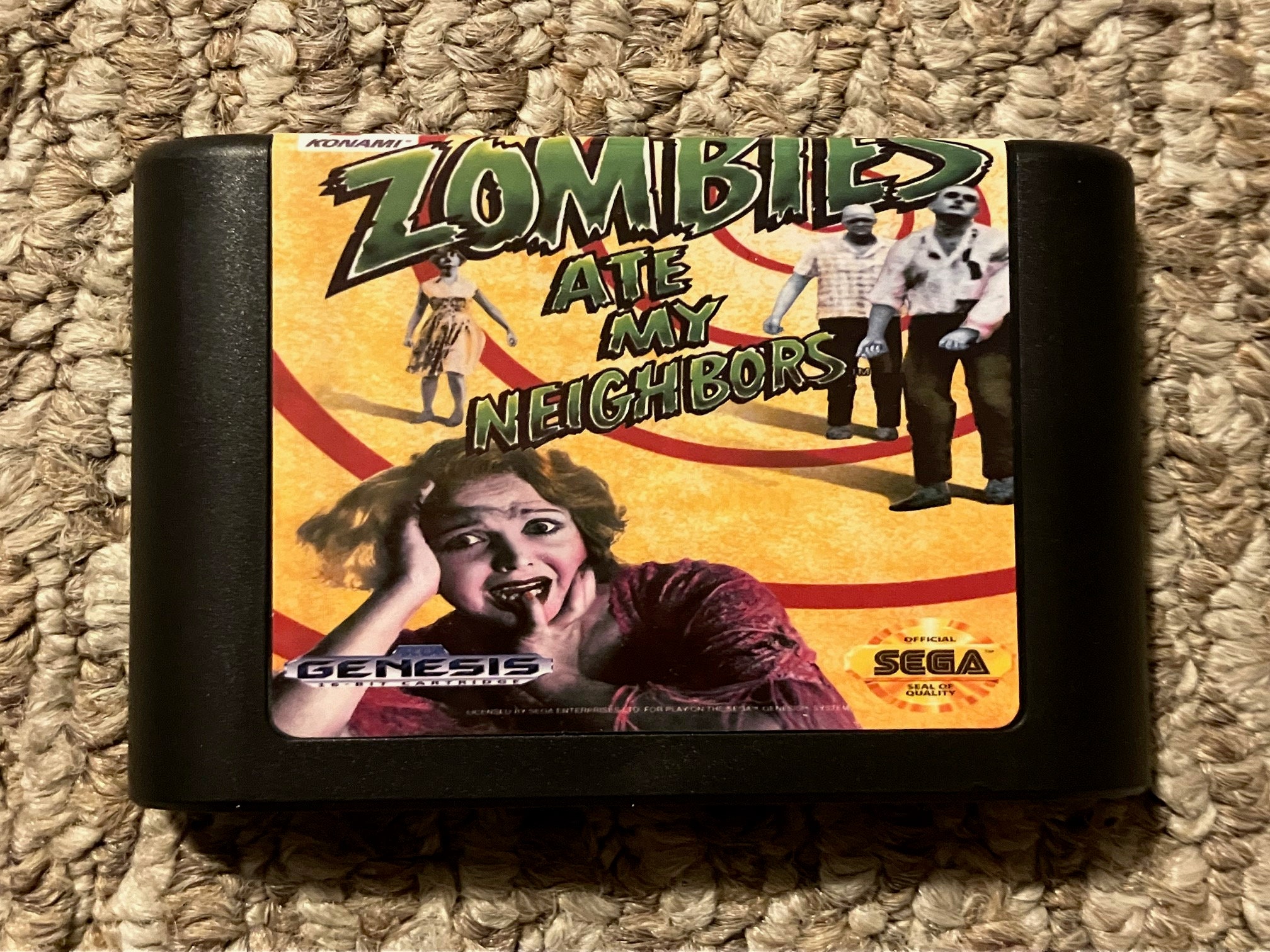 Zombies Ate My Neighbors Sega Genesis Videospiel - Etsy.de