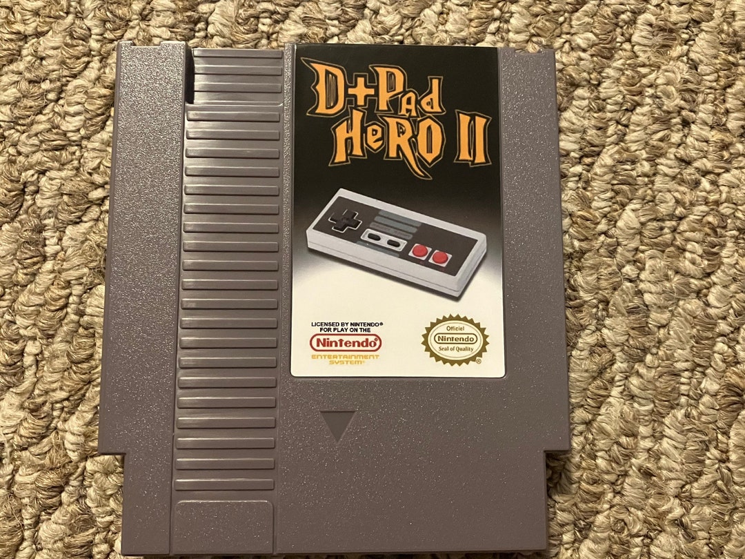 Dpad Hero II 2 Nintendo NES Video Game Etsy