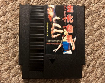 Bio Hazard Nintendo NES Video Game. Resident Evil!