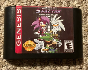 The S Factor Sonia and Silver Sega Genesis Video Game
