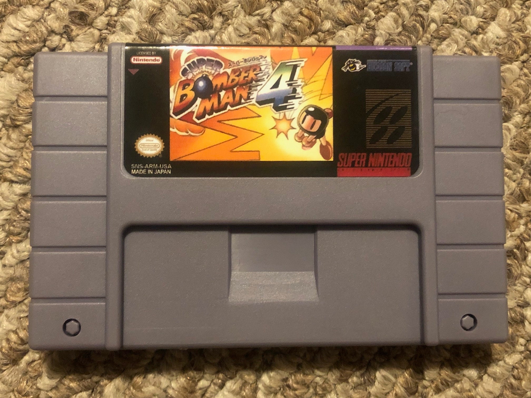 Super Bomberman 4 Super Nintendo SNES Video Game -  Canada