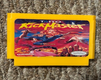 Kickmaster Japanese Nintendo Famicom Video Game - Etsy