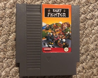 Kart Fighter Nintendo NES Video Game