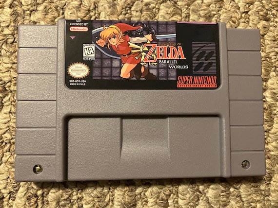 The Legend of Zelda Parallel Worlds Super Nintendo SNES Video Game -   Denmark