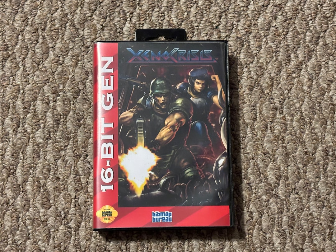 Xeno Crisis Sega Genesis Video Game - Etsy Xeno Crisis Sega Genesis Video Game - Etsy