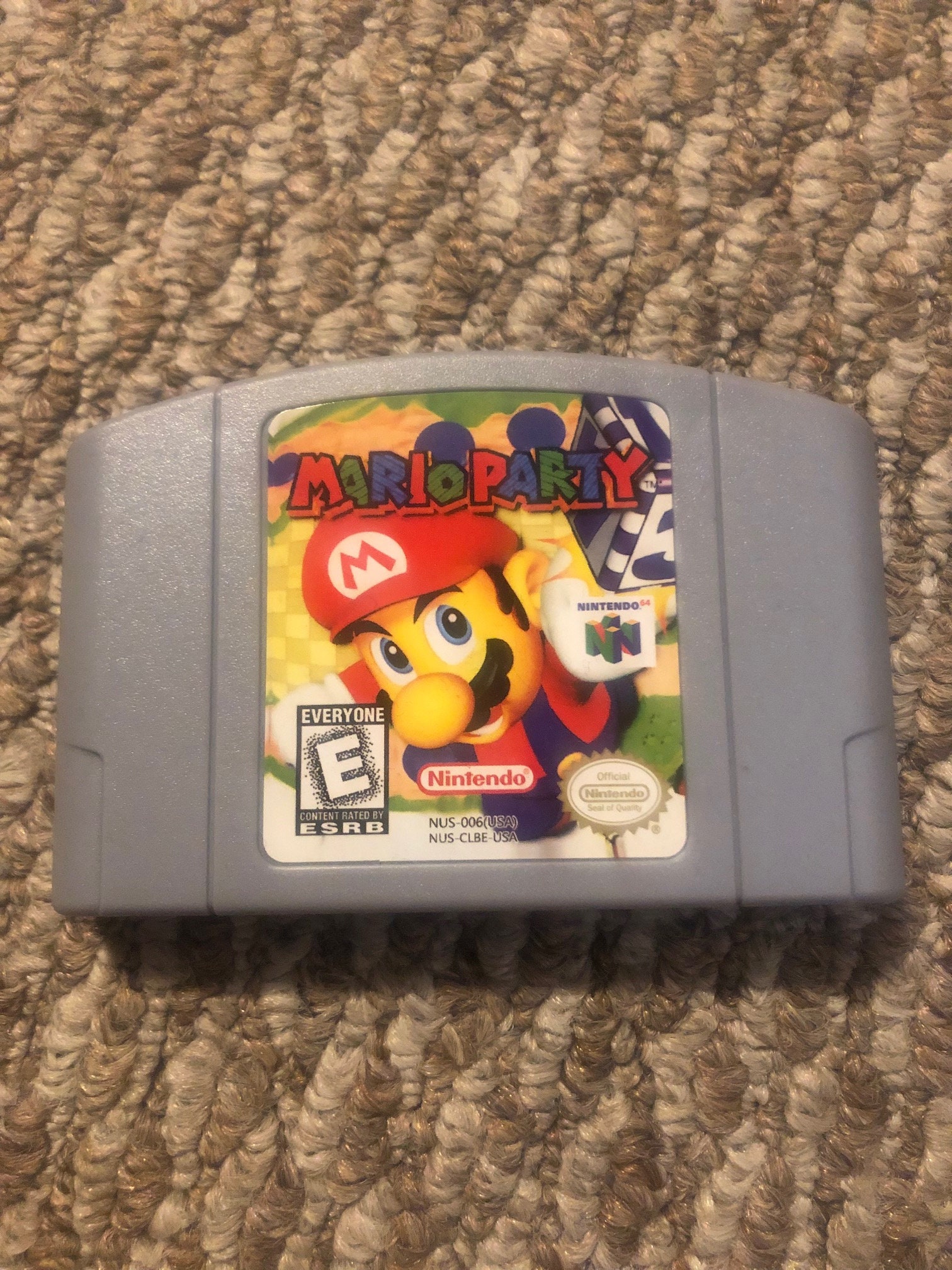 N64 Friday Nintendo 64 Custom Video Game Cartridge - Front AND Back Labels  - Ice Cube Chris Tucker 1995 Comedy Parody Item