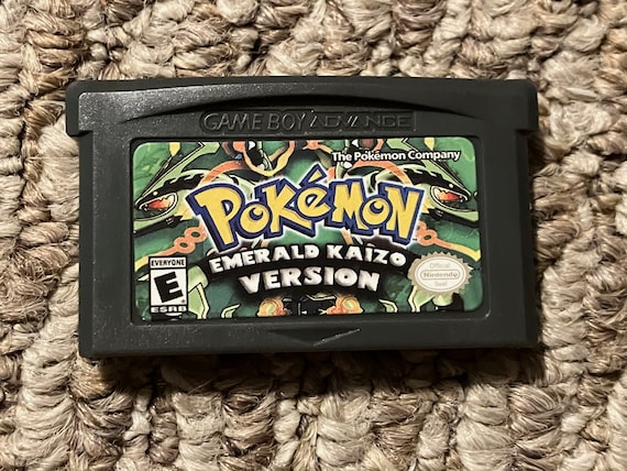 Pokemon Emerald Completo Nintendo Game Boy Advance