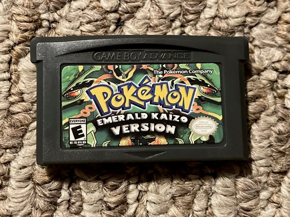 Pokemon Emerald Completo Nintendo Game Boy Advance