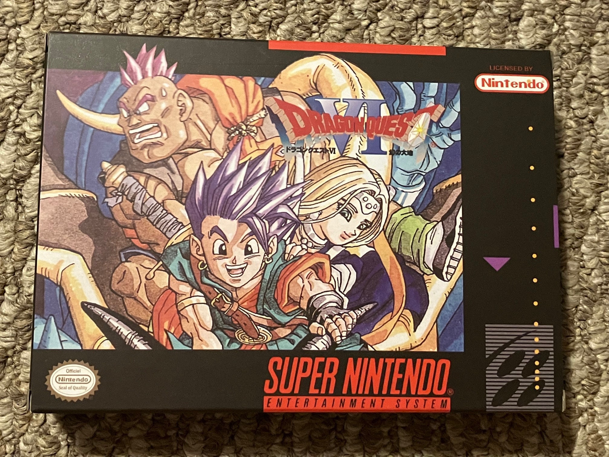 Dragon Quest 3 - Super Nintendo SNES English Translation – Retro