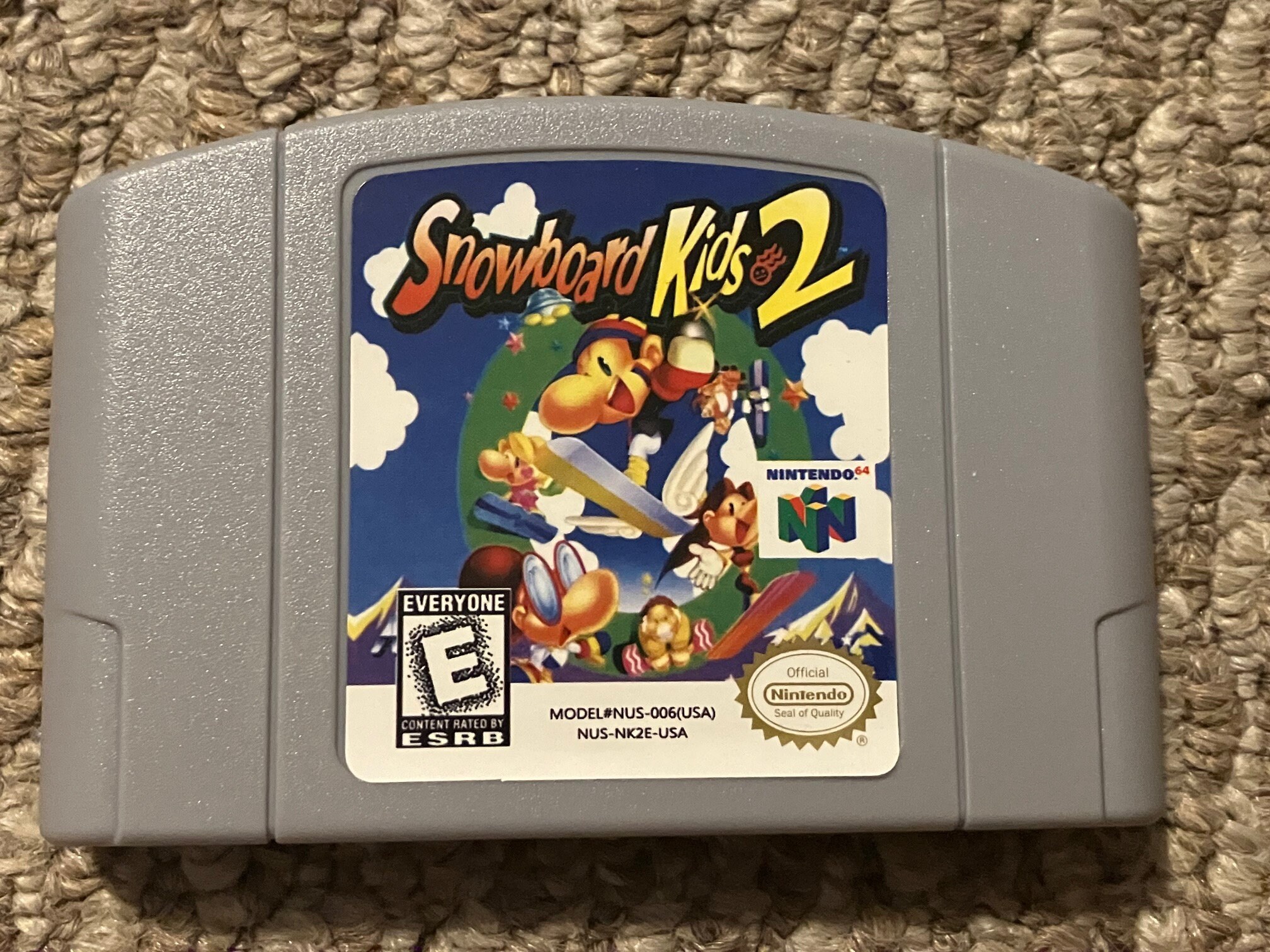 Snowboard Kids 2 Nintendo 64 N64 Video Game