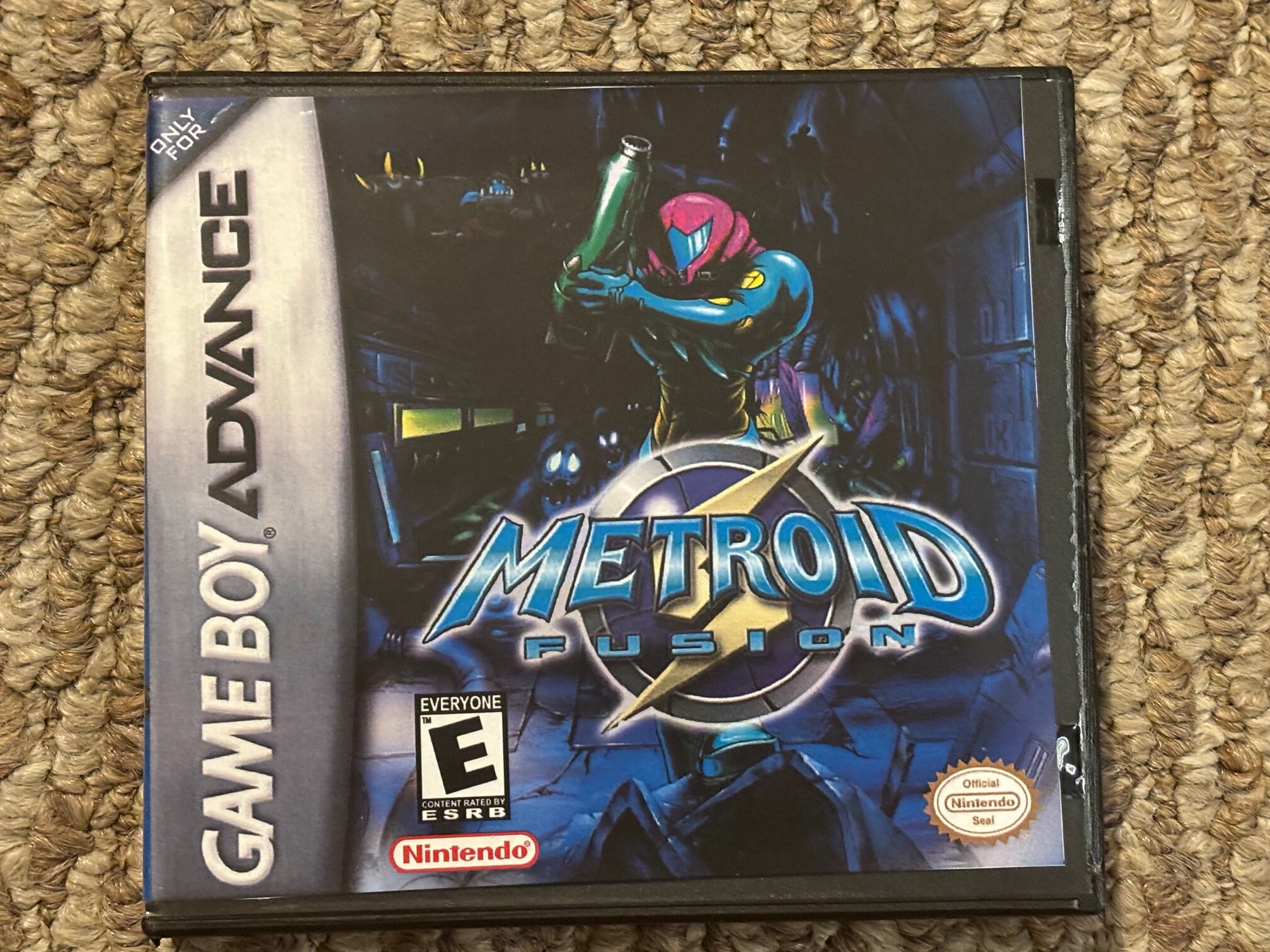 メトロイドフュージョン 任天堂 ゲームボーイアドバンス GBA