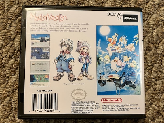 マジカルバケーション 任天堂 ゲームボーイアドバンス GBA