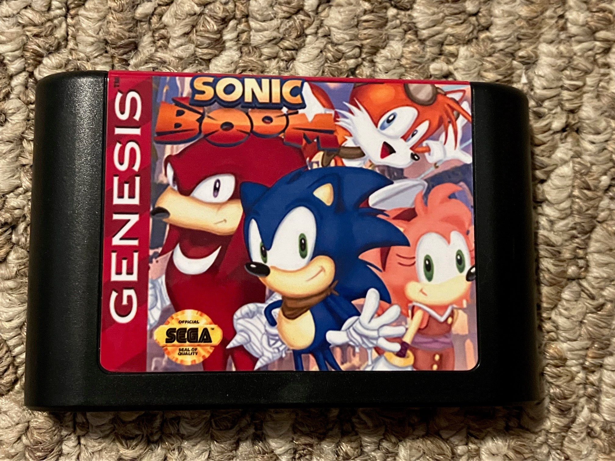 Buy Sonic Classic Heroes Sega Genesis Repro Game Cart Online in India 