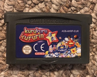 日本全国送料無料商品 特集 Kurukuru Etsy - Game Video GBA Advance Boy Game Nintendo Kururin アクション