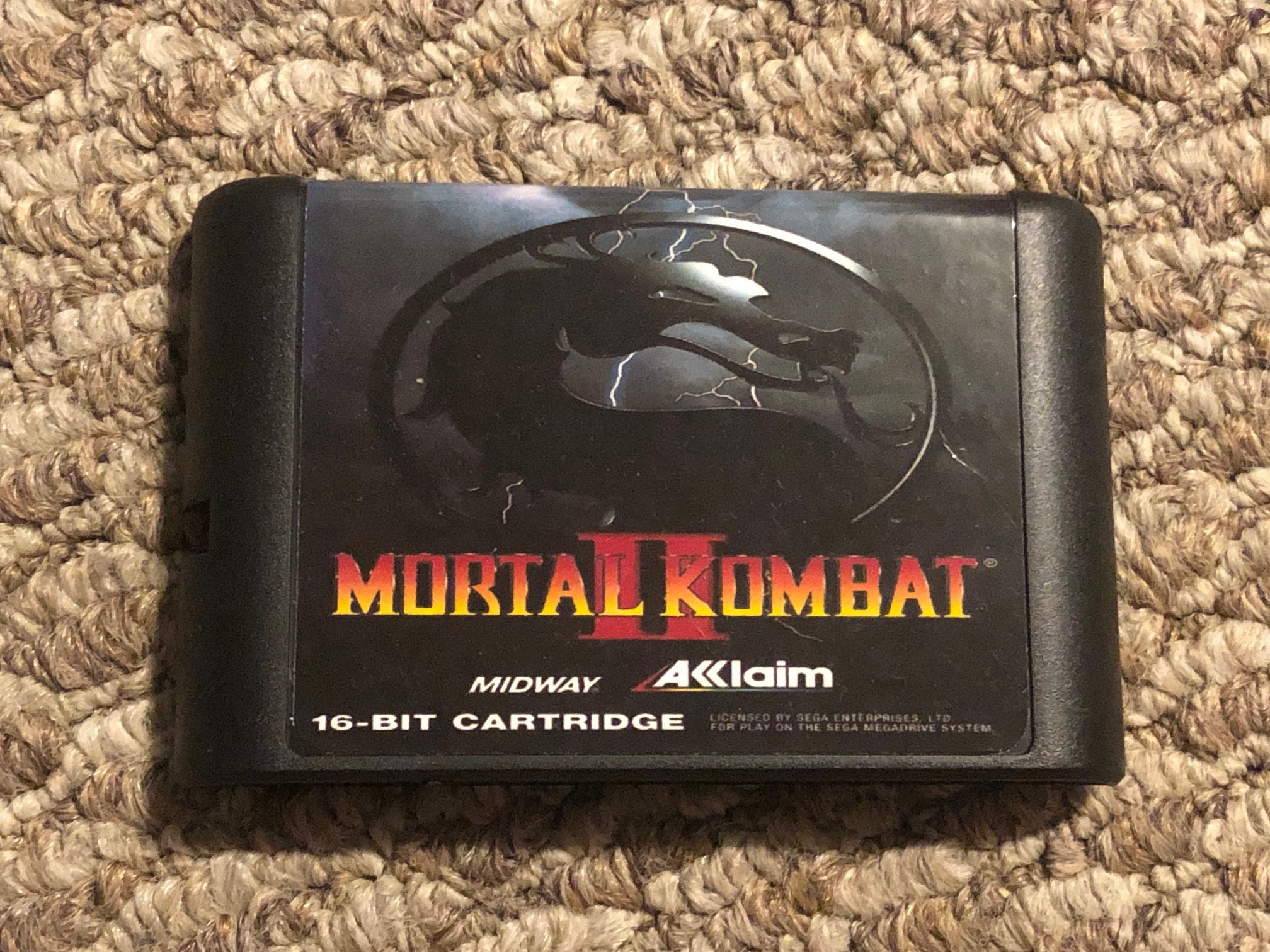 Mortal Kombat II 2 Sega Genesis Video Game | Etsy