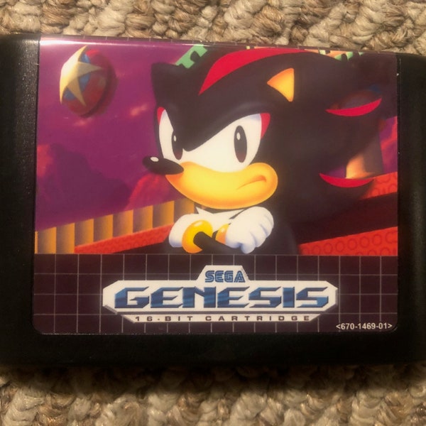 Shadow in Sonic The Hedgehog Sega Genesis Video Game