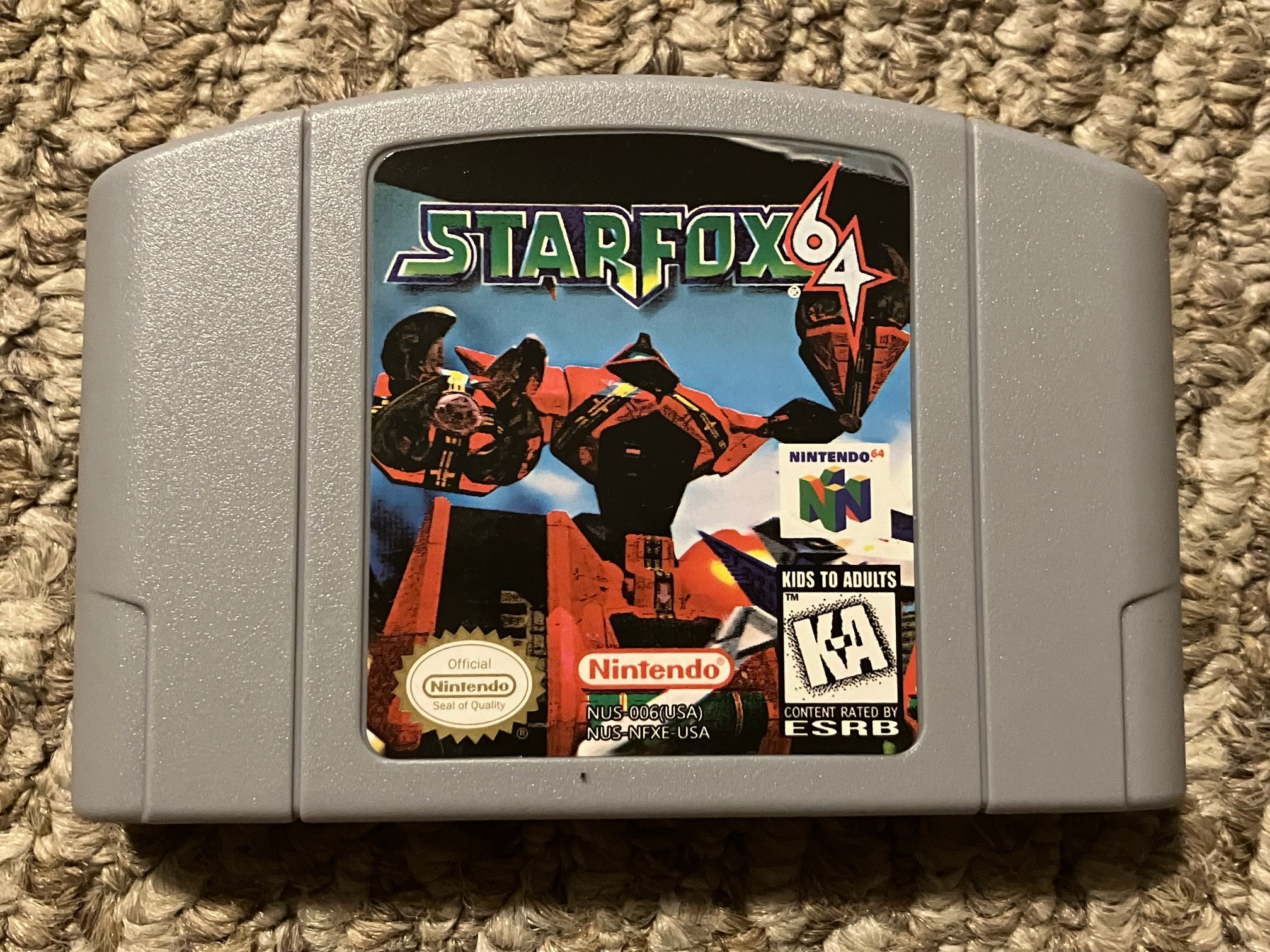 Star Fox 64 Nintendo 64 N64 Game For Sale