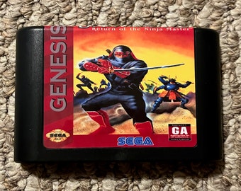 Shinobi III 3 Sega Genesis Video Game