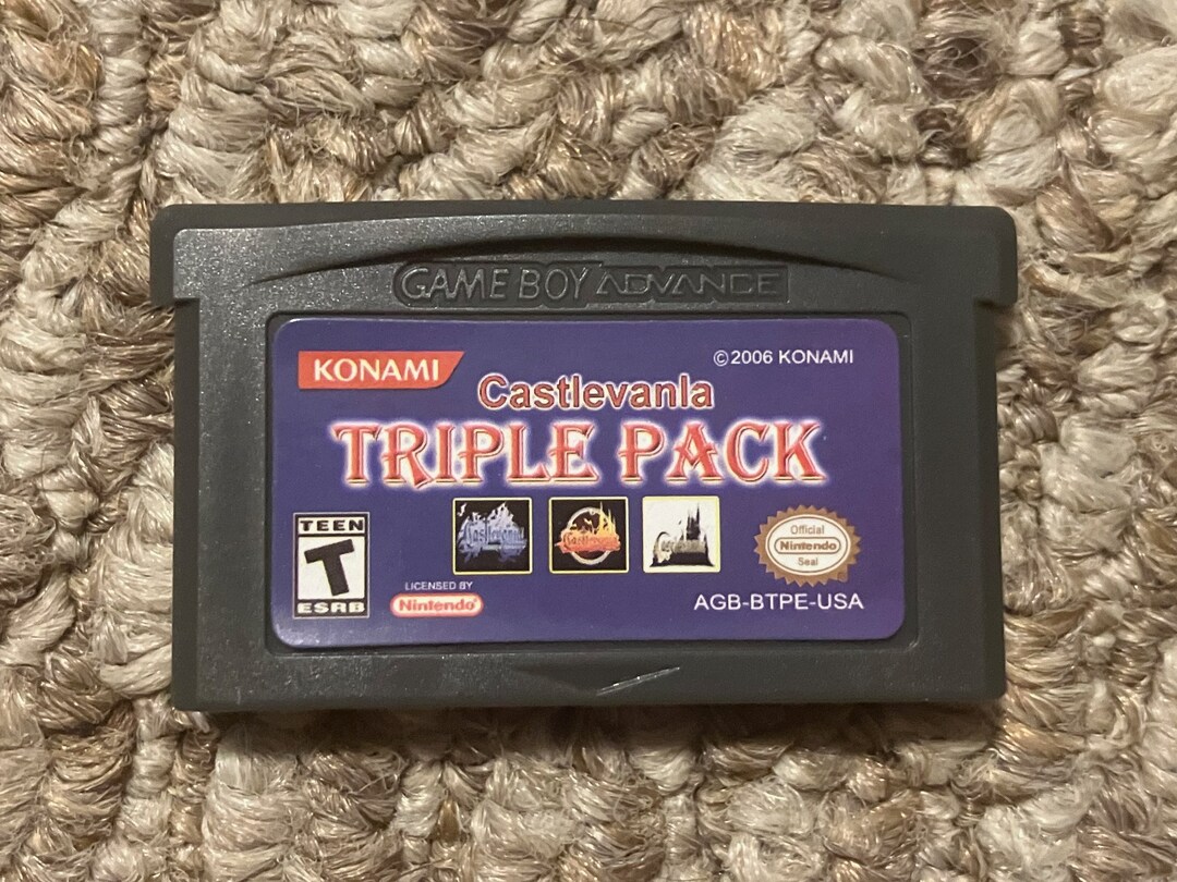 GBA キャッスルヴァニア トリプルパック 悪魔城ドラキュラ