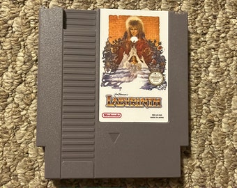 Labyrinth Original Nintendo NES Video Game