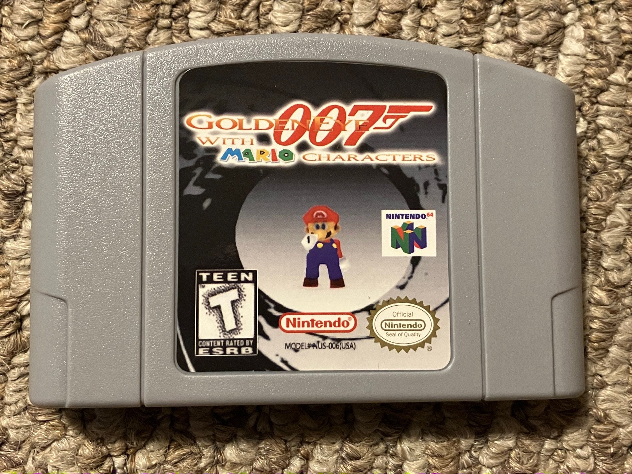 N64 Golden Eye 007 with Sonic Characters ROM Hack - Nintendo 64 - Needs  Expansion Pak To Play