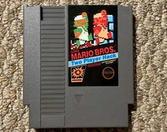 Super Mario Bros 2 Player Version Nintendo NES Video Game