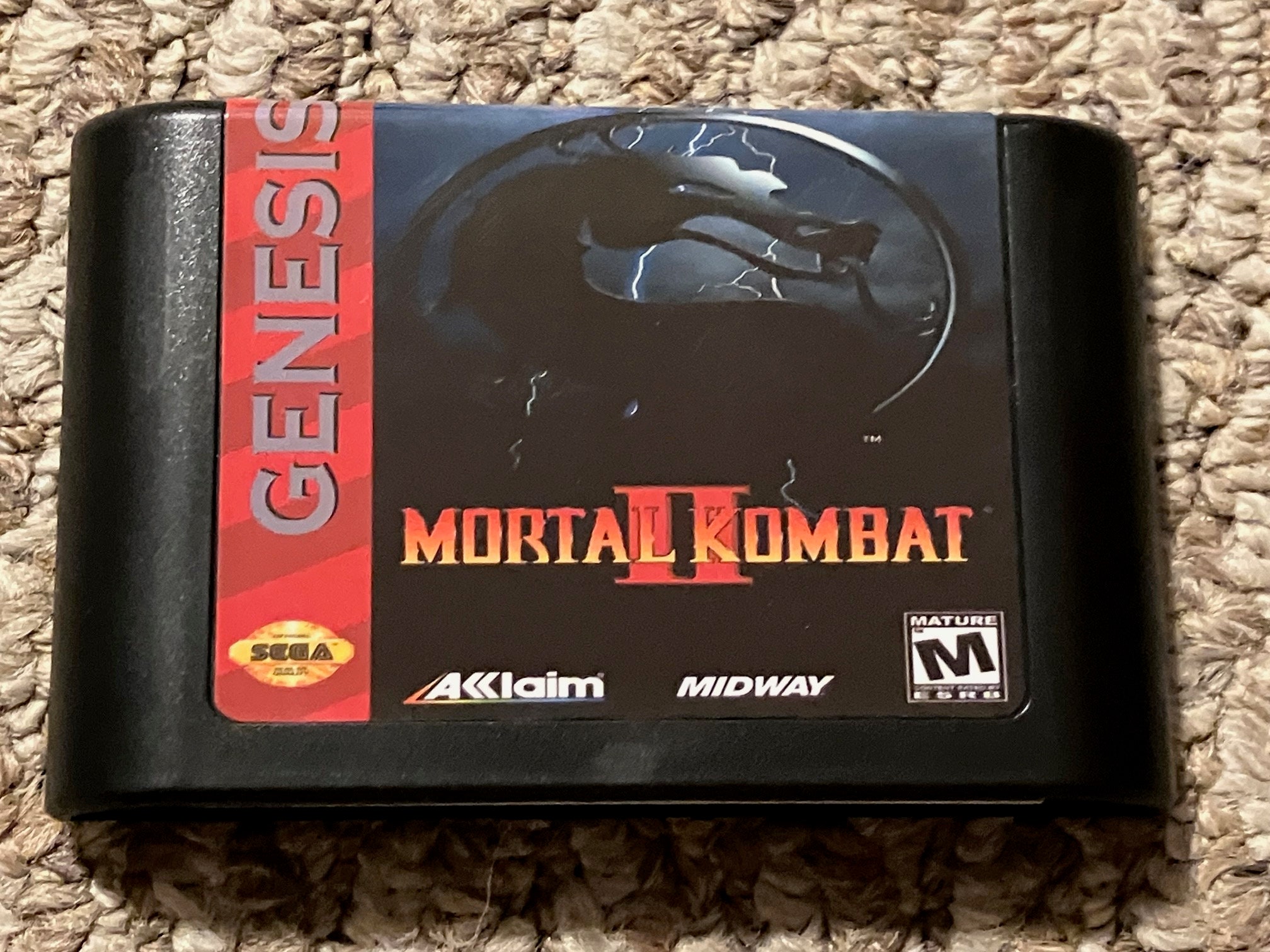 Mortal Kombat II 2 Sega Genesis Video Game - Etsy