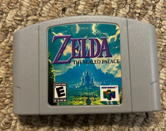 Zelda 64 The Sealed Palace Nintendo 64 N64 Video Game. Expansion Pak Required. The Legend of Zelda!