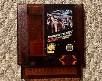 Resident Evil Nintendo NES Video Game.