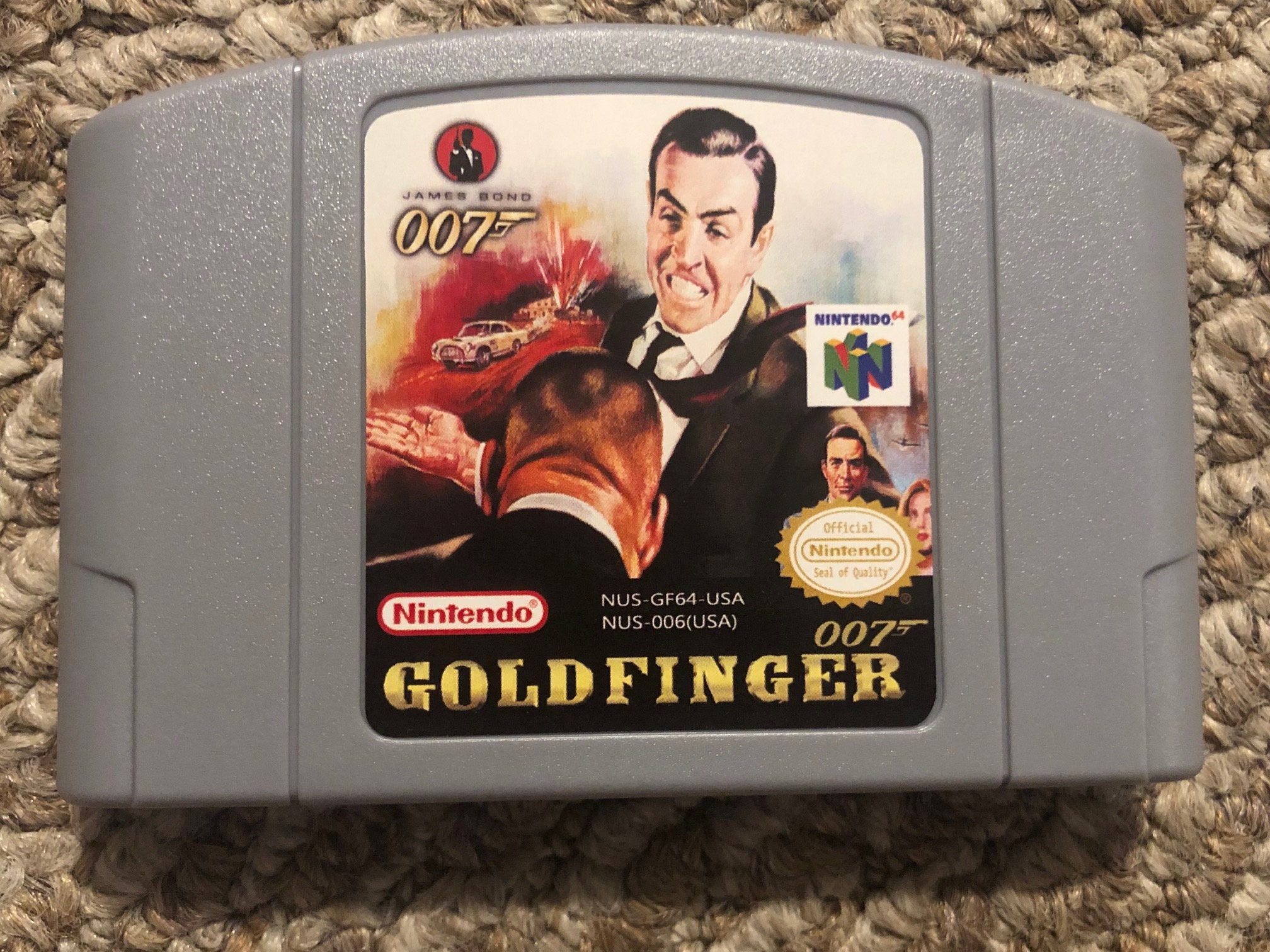 Goldfinger 64 now available for download - N64 Squid