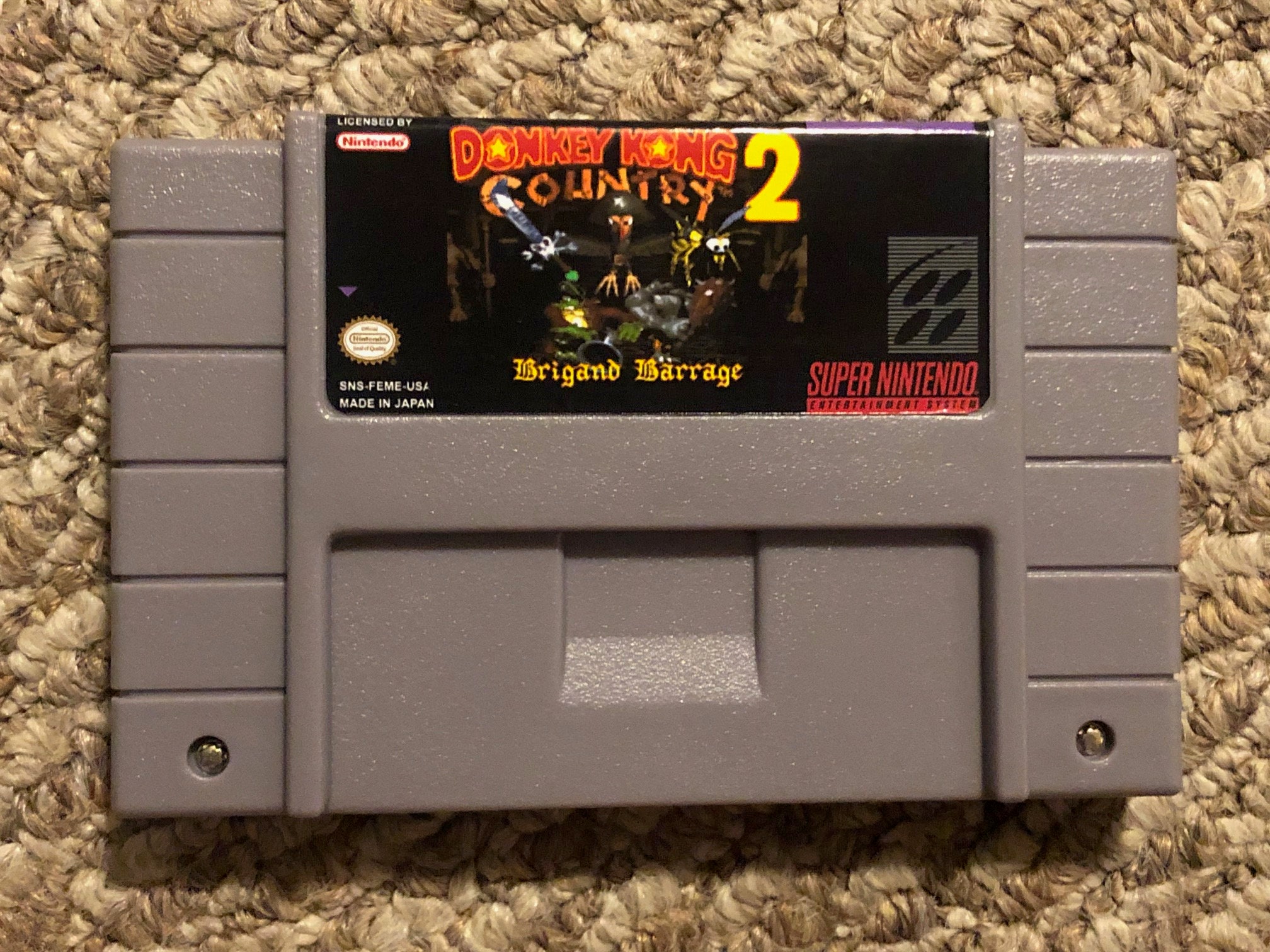 DONKEY KONG COUNTRY 2 (Super Nintendo) 