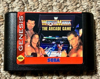 WWF Wrestlemania The Arcade Game Sega Genesis Video Game