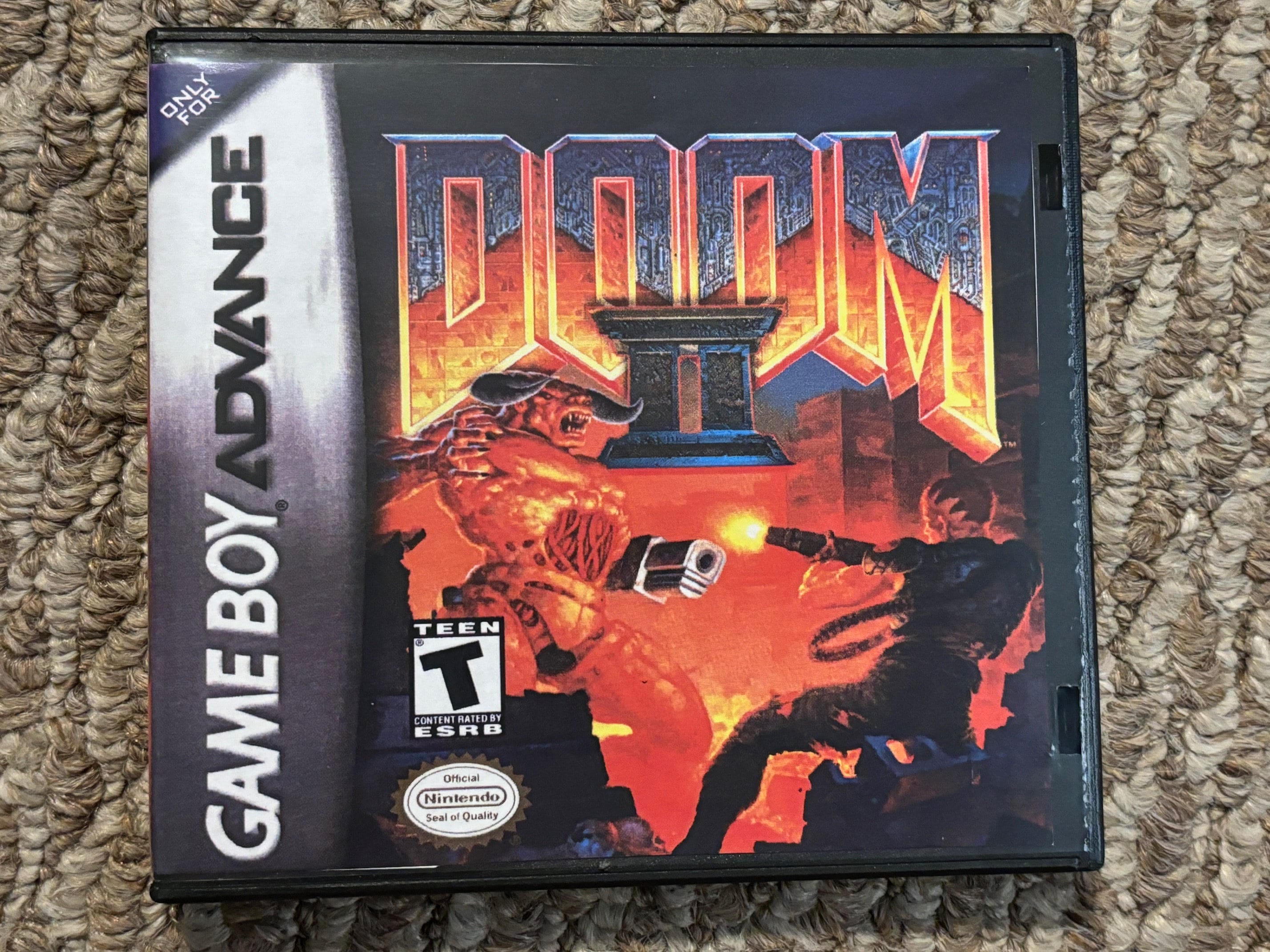 Doom II 2 Nintendo Game Boy Advance GBA Video Game - Etsy