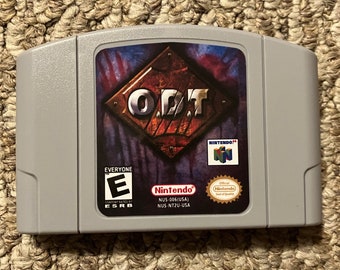 O.D.T. Escape... Or Die Trying Nintendo 64 N64 Video Game. Expansion Pak Required.