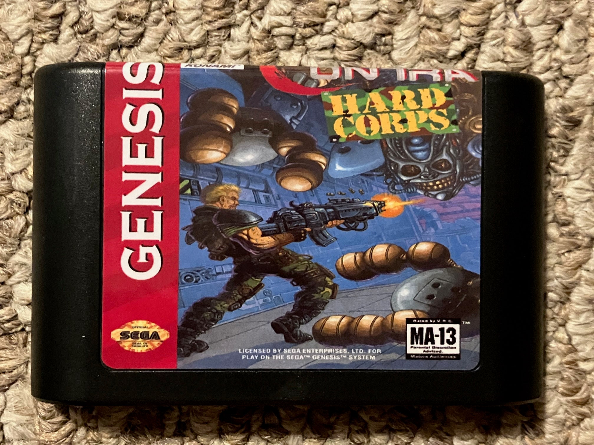 Contra hard best sale corps sega