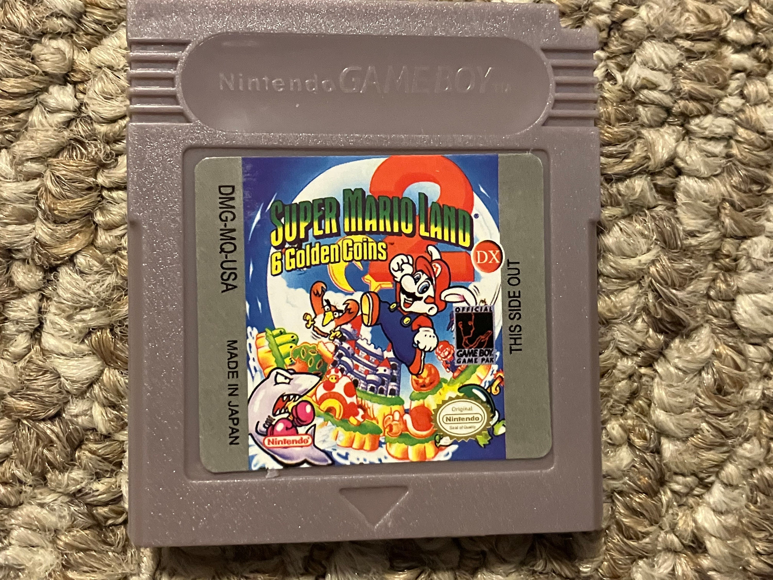 Super Mario Land 2 Six pièces d'or DX Nintendo Game Boy Color Jeu vidéo -   France